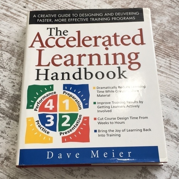 𝅺THE Accelerated Learning Handbook Hardcover by Dave Meier 2000 - Picture 1 of 10